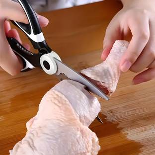 STEFFAN Multipurpose Kitchen Scissors For Home & Gardening Needs Stainless Steel All-Purpose Scissor