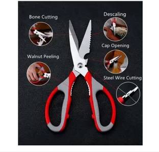 wed Multi-Function Stainless Steel Kitchen Scissors Stainless Steel All-Purpose Scissor