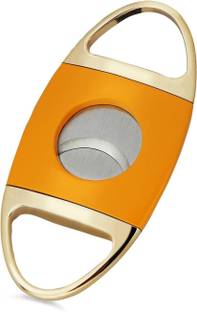 BANISTROKES Cigar Cutter Guillotine Stainless Steel Double Blade Bolt Cutter