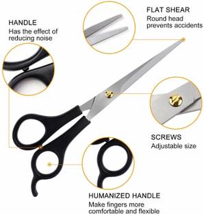 Doberyl Sharp Stainless Steel Professional Salon Barber Hair Cutting Scissors Smooth & Comfortable. Scissors