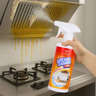 VRPRIME Kitchen Foam Cleaner Spray | Multipurpose Stain, Grease & Oil Remover Kitchen Cleaner