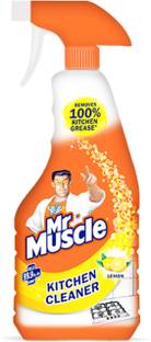 Mr.Muscle Spray,Lemon,Removes 100% Kitchen Grease Kitchen Cleaner