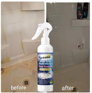 syeons bathroom shower tube cleanig spray for hard water of scale remover Kitchen Cleaner