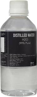 CERO DISTILLED WATER 99%Pure [H2O] CAS: 7732-18-5 (200ml) Kitchen Cleaner