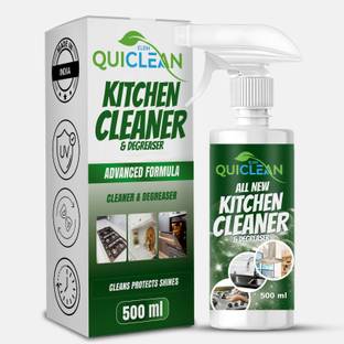 QUICLEAN All New Kitchen Cleaner & Degreaser Spray 500 ML Kitchen Cleaner