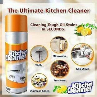 KITCHENQUIP Multipurpose Kitchen Surface Cleaner Foam Spray 500 ML Kitchen Cleaner Kitchen Cleaner
