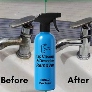 Sonavi Basin Faucet Shower Sink Fixtures Removes Soap Scum Limescale Rust Stains Shine Kitchen Cleaner