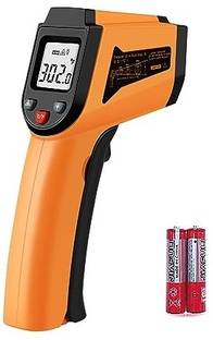 Real Instruments Laser Infrared Thermometer Non-Contact-50°C to 400°C For Industrial,Ovens Instant Read Thermocouple Kitchen Thermometer