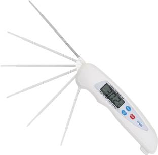 DGARYS Cooking Large LCD Display BBQ Durable Fast & Precise for Fried Food, Laboratory Thermometer with Fork Kitchen Thermometer