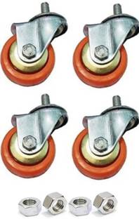 Extraposh Metal wheels Bar Stool Wheels