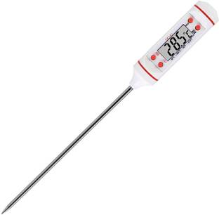 tHemiStO Digital LCD Cooking Food Meat Probe Thermometer with Fork Kitchen Thermometer