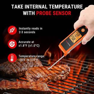 Thermopro Tp420 Thermometer with Fork Kitchen Thermometer