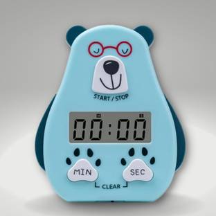 Lellow Digital Cooking Timer with Loud Alarm LCD Display & Retractable Stand - Sky Blue Digital Kitchen Timer