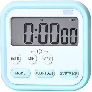 GJROAD Blue Digital Timer Kids, Kitchen, Cooking, Classroom, Exercise, Oven, Baking Digital Kitchen Timer