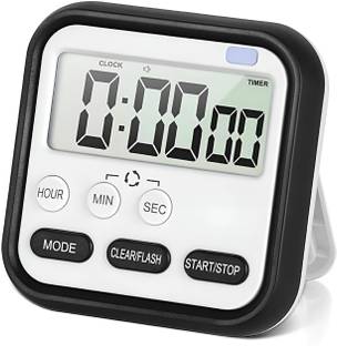 FLOXIT Digital Kitchen Timer with Mute/Loud Alarm Switch ON/Off Switch & Alarm Digital Kitchen Timer