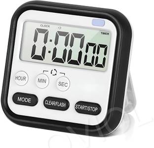 UCHIT Timer for Study Kitchen Timer Large LCD Screen 24hr Digital Display Digital Kitchen Timer
