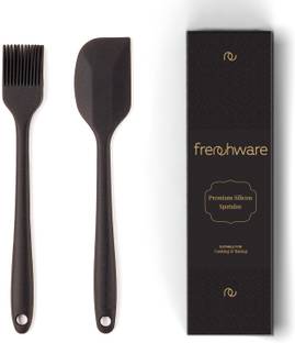 Frenchware Oil Brush for Cooking & Non-Stick Silicone Spatula Baking & Mixing Kitchen Tool Set