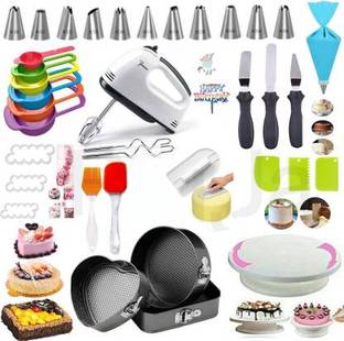 RAJJA All In One cake making materials Kitchen Tool Set (Multicolor) Kitchen Tool Set