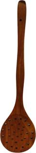 S Mark Wooden Challi Karandi/Spoon For Kitchen Tool/Cooking Tool (1pcs) Wooden Serving Spoon