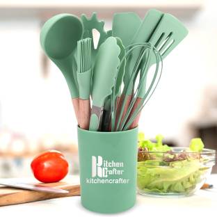 DnD Enterprise multicolors-Kitchencrafter Silicone Spatula Kitchen Utensils SpoonCookingSet2Pcs Kitchen Tool Set