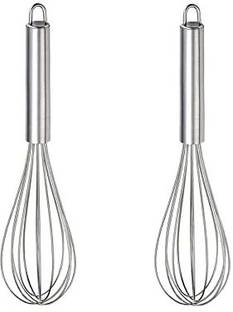 wingdong Stainless Steel bread dough whisk whipper for pastry,cake, whisker for eggs Kitchen Tool Set