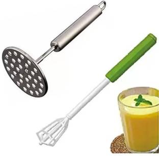 Tekzie new whisker and steel potato mesher Kitchen Tool Set