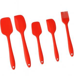 Frenchware Curve Pro Silicone Spatula Spoon Set for Kitchen Kitchen Tool Set