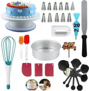 RAJJA India Combo of Cake Tools & Accessories Pack & Kitchen Tool Set Kitchen Tool Set