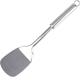 KUBER INDUSTRIES Stainless Steel Cooking Spatula|Palta for Dosa|Roti|Omlette|8 cm|Silver Kitchen Tool Set