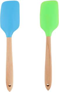 DOCOSS Silicone Spatulas Non Stick Heat-Resistant For Cooking for Cake Mixer,BBQ, Baking & Mixing Kitchen Tool Set