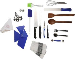 KMW Chef Professional 20-Piece Tool Kit: Essential Culinary Instruments for Cooking Kitchen Tool Set