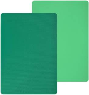 Runer Bendable Chopping Board Green, (2 Count, Polypropylene) Kitchen Tool Set