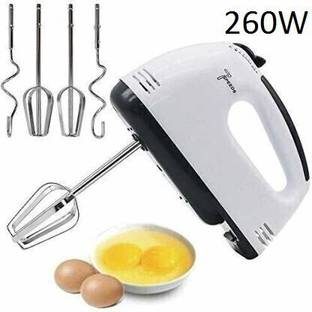 3ड मेट्रो सुपर स्टोर Whisk Egg Beater,Lassi,Butter Milk Maker,Cakes Hand Mixer सफेद रसोई उपकरण सेट