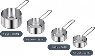 shruthi EZ887- Metal 4 Set Meas cup Kitchen Tool Set