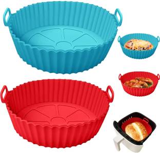 9Up Silicone Donut Tray Air Fryer Silicone Baking Tray and PotAir Fryer Oven Accessories