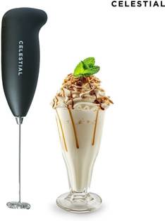 Celestial Celestial Electric Milk Frother & Coffee Beater | Portable Hand Blender Kitchen Tool Set