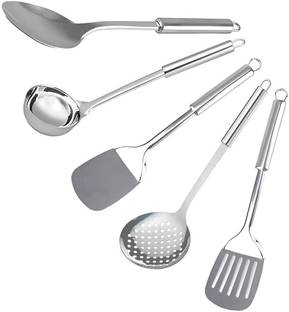 EvoFlex Premium Stainless Steel Serving & Cooking Set for Dining/ Kitchen Tool Set