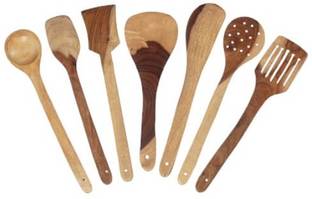 craftssrw SRW33 Wooden Spatula Wooden Spatula
