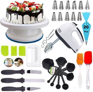 NIJAMRUT Cake Combo Baking Tools Cake Making SuppliesCake Baking Supply Cake Sets Kitchen Tool Set