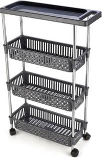 Finner Plastic Kitchen Trolley