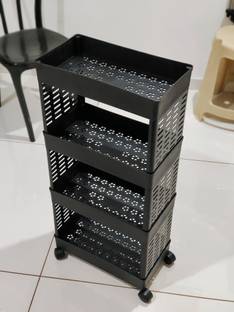 FUFUDADA Plastic Kitchen Trolley