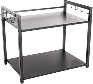 Sasimo Utensil Kitchen Rack Steel Metal Microwave Stand & OTG Rack for Kitchen Extra Storage Kitchen Oven Rack