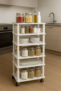 YouCopia Plastic Kitchen Trolley
