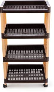 Dev Enterprise Plastic Kitchen Trolley