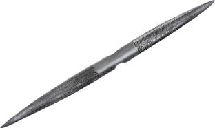 Luxuro 8" Double Ended Half Round Wax File Knife Sharpening Steel