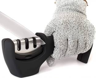 Kmils Knife Sharpener Tool, Knife Sharpener for Kitchen, Knife Sharpener Machine Knife Sharpening Steel