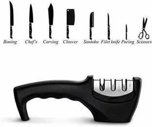 VARKAUS 3 Stages Knife Sharpener Knife Sharpening Steel