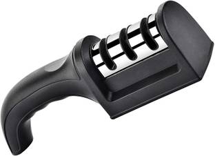 ARQIVO Knife Sharpeners - Professional 3 Stage Manual Sharpener for Sharpening Knife Sharpening Steel