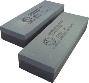 Norton Abrasives - St. Gobain (Pack of 2) / Size 6"X2"X1" Knife Sharpening Stone