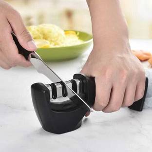 JERITO Advanced Kitchen Manual Knife Sharpener(Pack of 1) Knife Sharpening Steel